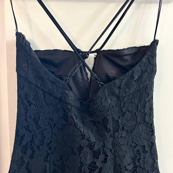 Zara “little black lace dress” - MED - Picture 4 of 5